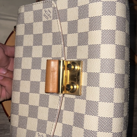 Authentic Louis Vuitton croisette in azur/pink interior - Picture 9 of 17